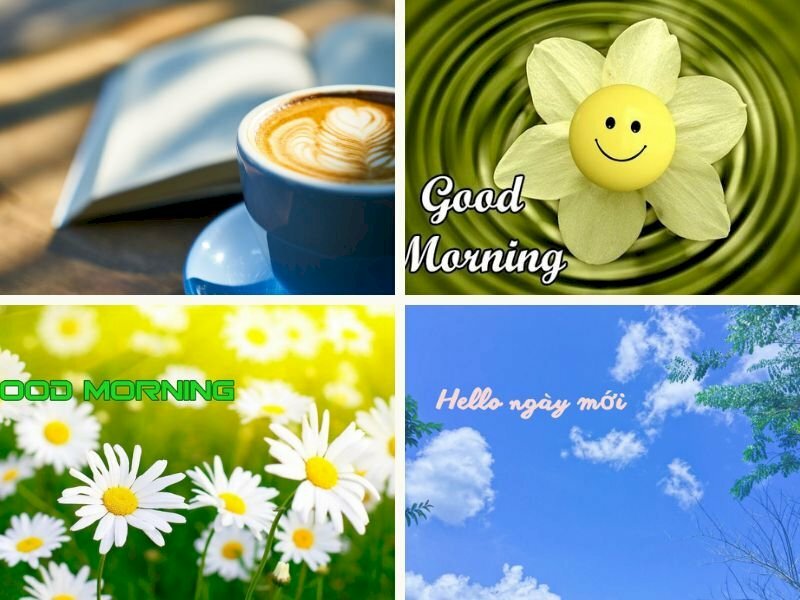 Hình ảnh chào ngày mới tươi đẹp - InKyThuatSo
