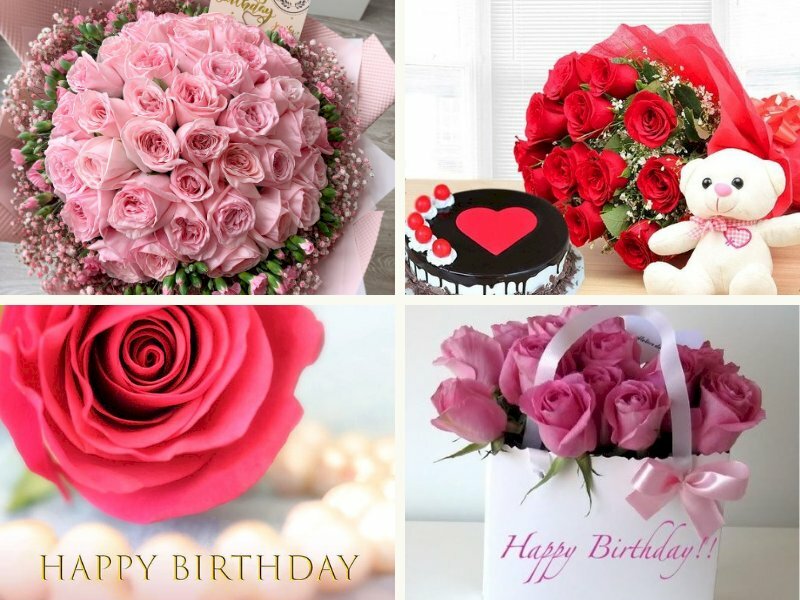 Hình ảnh hoa hồng tặng sinh nhật - InKyThuatSo
