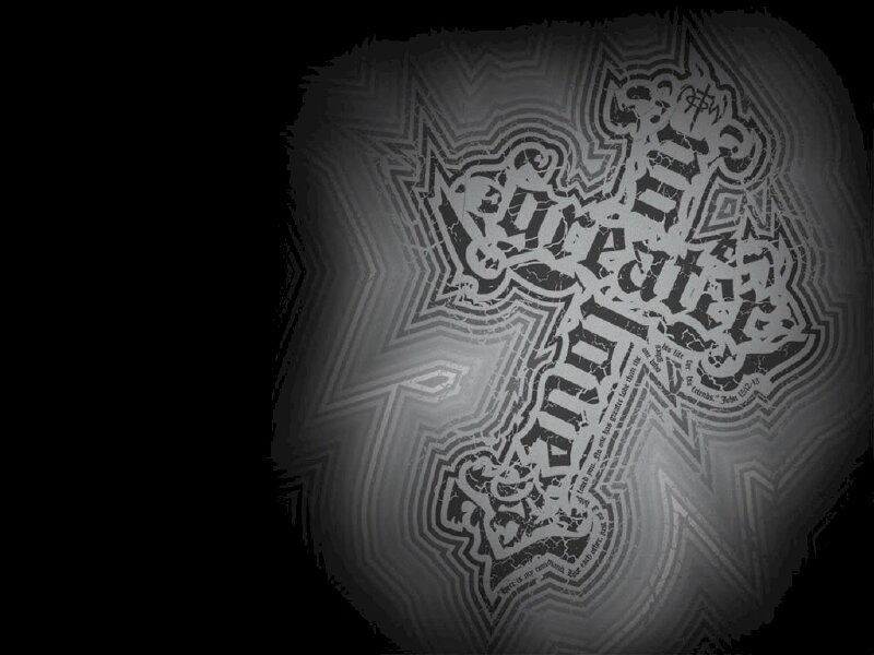 Hình thánh giá trắng đen đẹp làm wallpaper máy tính