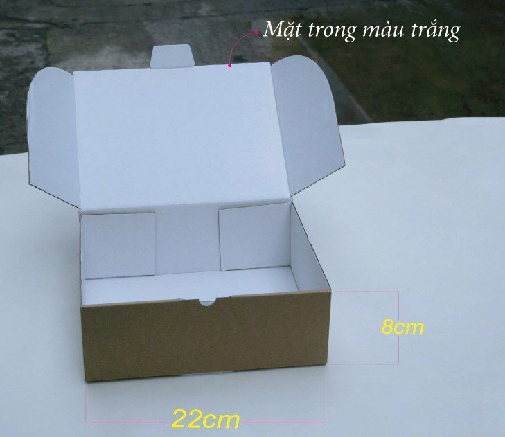Mẫu hộp carton A5