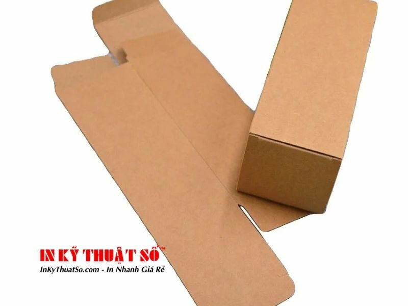 hộp carton chữ nhật dài nhỏ - 15cm x 10cm x 5cm