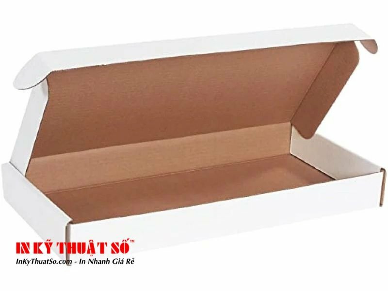 hộp carton chữ nhật dài - 26cm x 10cm x 5cm