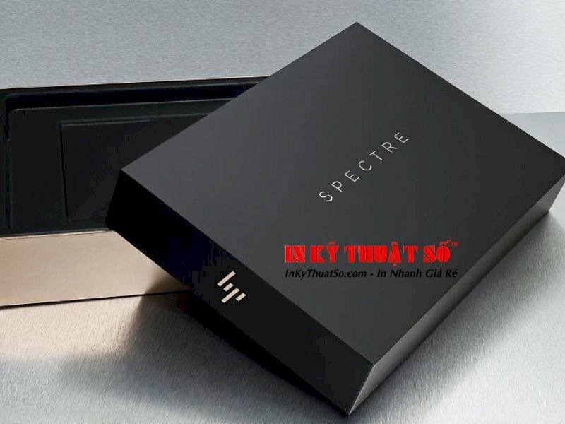 Mẫu hộp carton đen