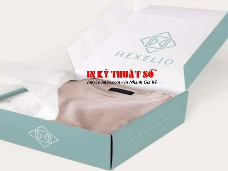 hộp carton đựng quần áo cho shop thời trang