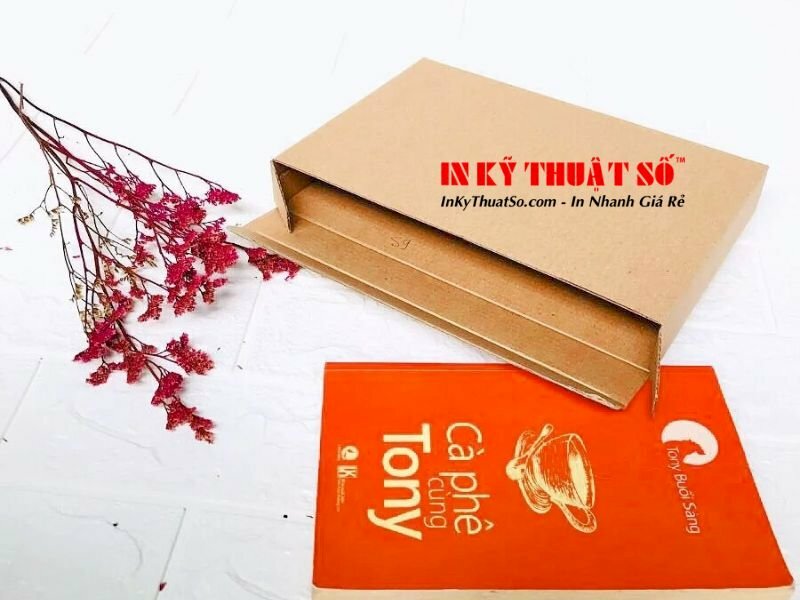hộp carton đựng sách