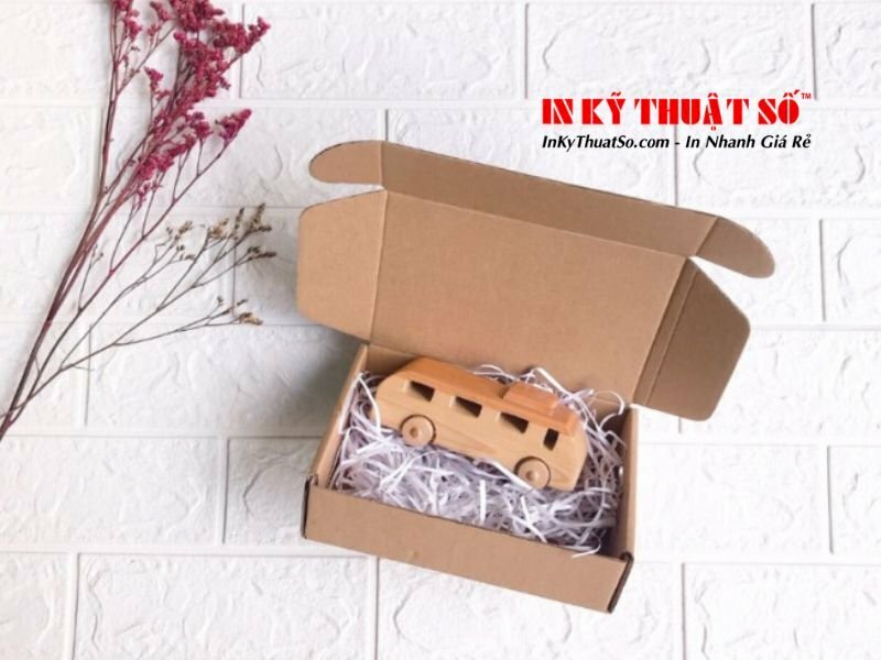 hộp carton nắp gài