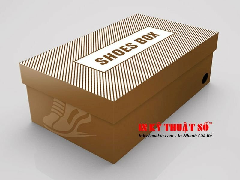 hộp giấy đựng giày cho shop giày dép