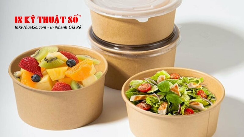 Hộp giấy kraft đựng thức ăn