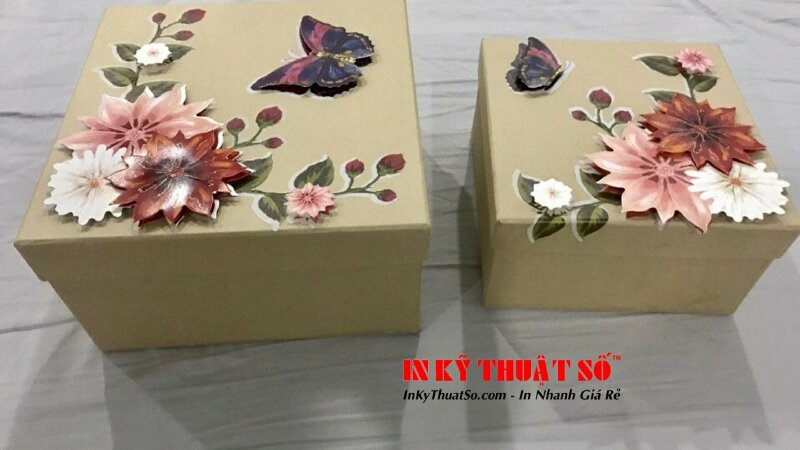 hộp giấy kraft đựng quà