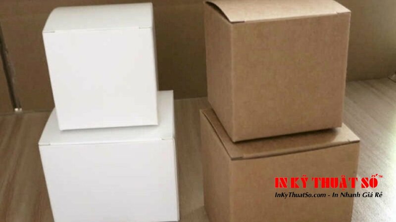 Hộp giấy kraft vuông
