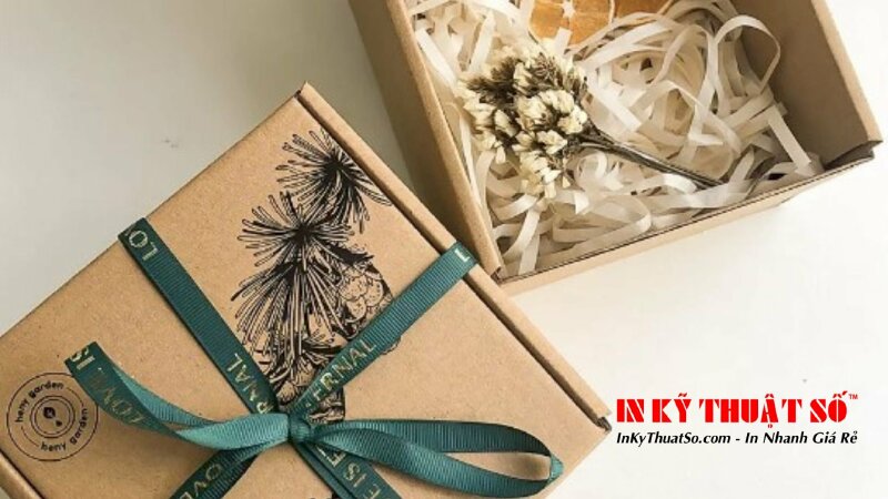Hộp quà giấy kraft