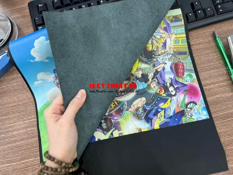 In trên da Simili, in UV simili hình nhân vật One Piece - In Kỹ Thuật Số Since 2006 - Ảnh: 2