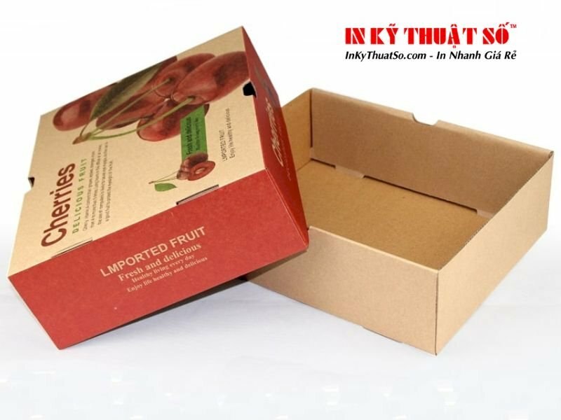 hôp carton nắp rời
