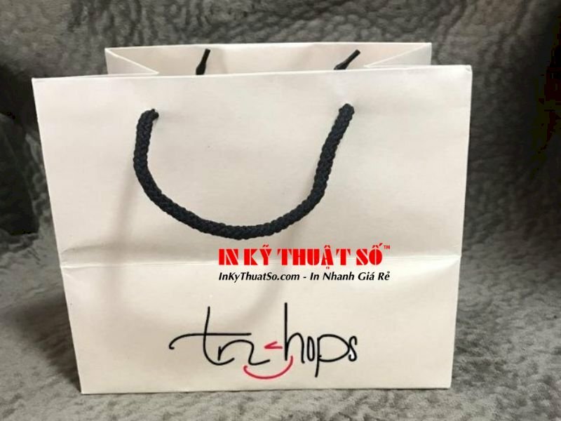 túi giấy đáy vuông