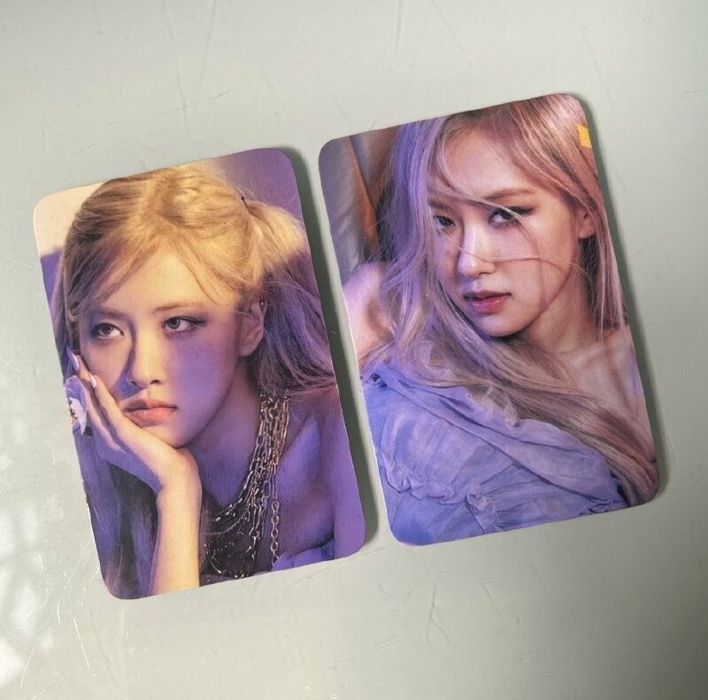 In ảnh Rose Blackpink tặng fansite