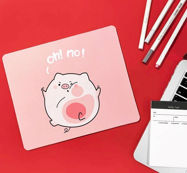 In lót chuột cute cho học sinh, in mousepad theo yêu cầu