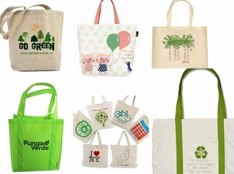 In túi vải hưởng ứng bảo vệ môi trường