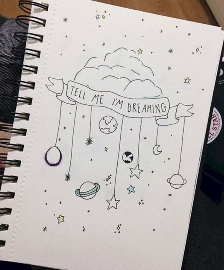 Sổ tay họa tiết vẽ tay