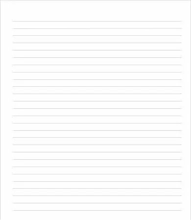 Trang giấy loại vở đường kẻ chấm chấm