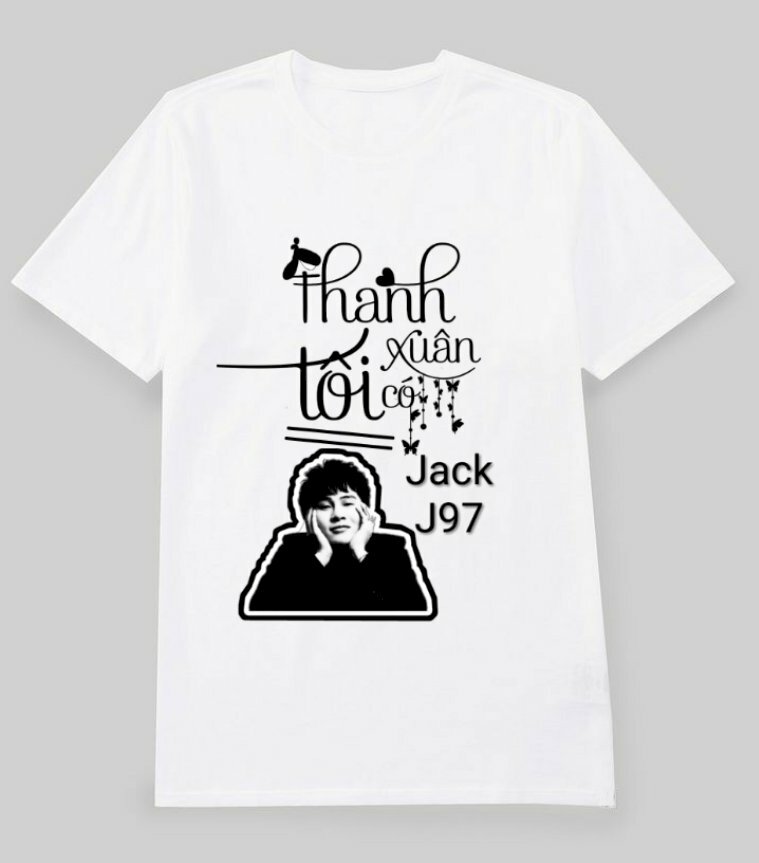Áo thun in hình Jack, in hình lên áo TPHCM theo yêu cầu