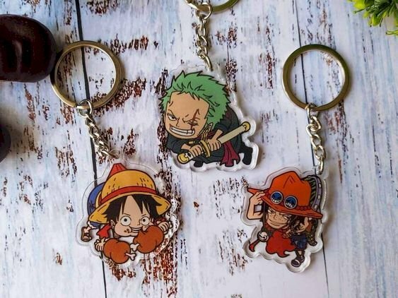 Mẫu móc khóa hình các nhân vật trong Anime One Piece