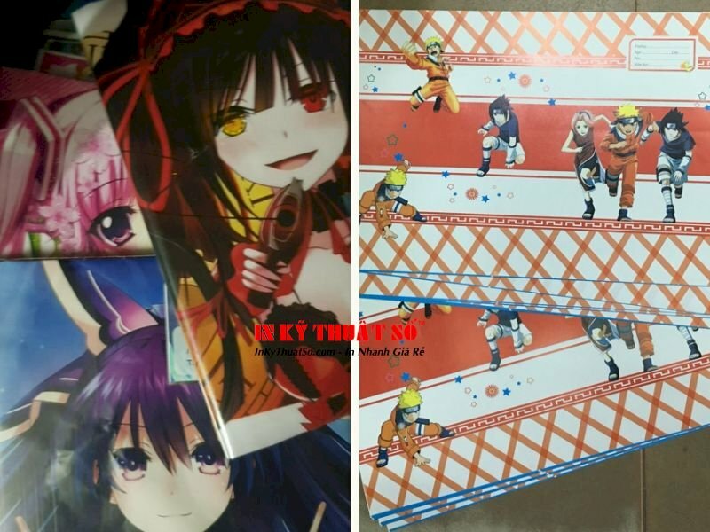 bìa bao vở anime