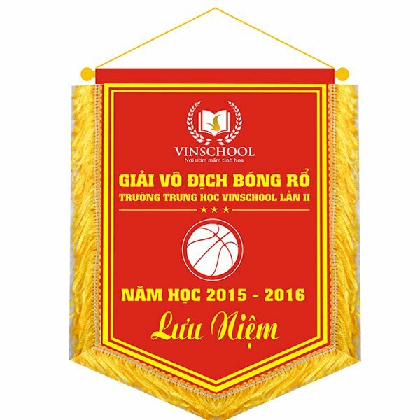 Mẫu cờ lưu niệm đẹp