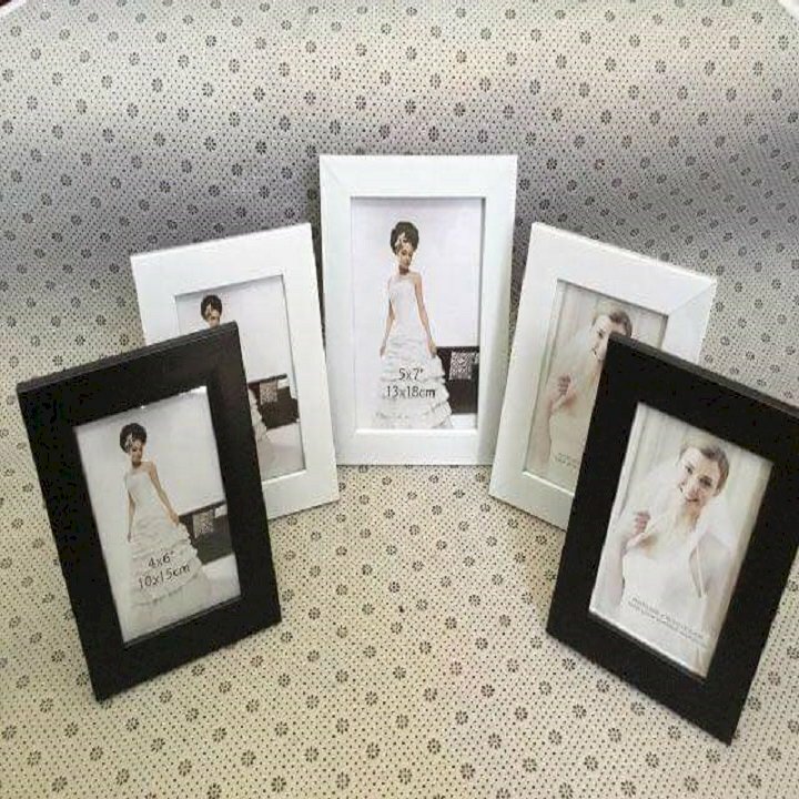 Ảnh 13x18 ép lụa lộng khung