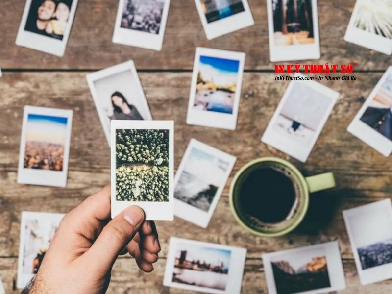 in ảnh màu kiểu polaroid