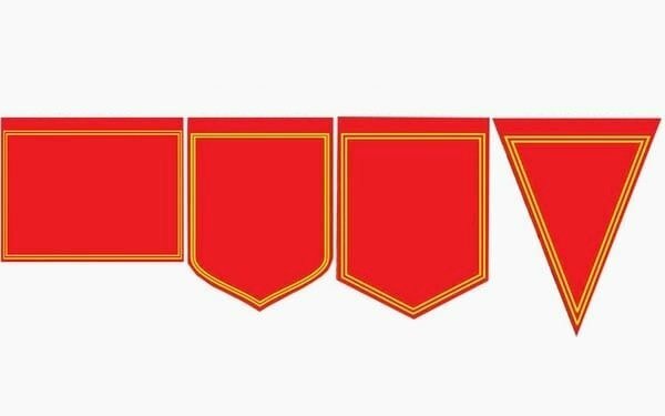 Các mẫu cờ lưu niệm hội trại