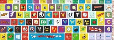 In hình dán bàn phím laptop, bàn phím cơ