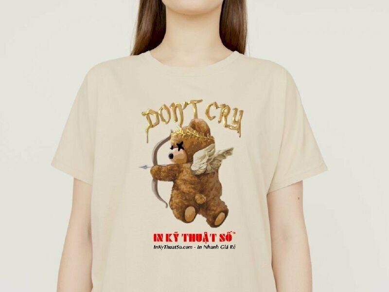 in hình lên áo thun