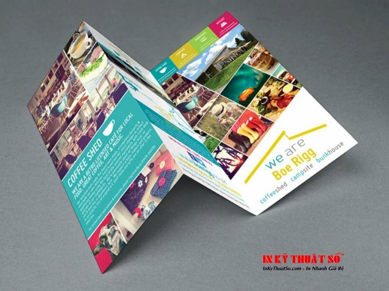 In tờ rơi màu A4