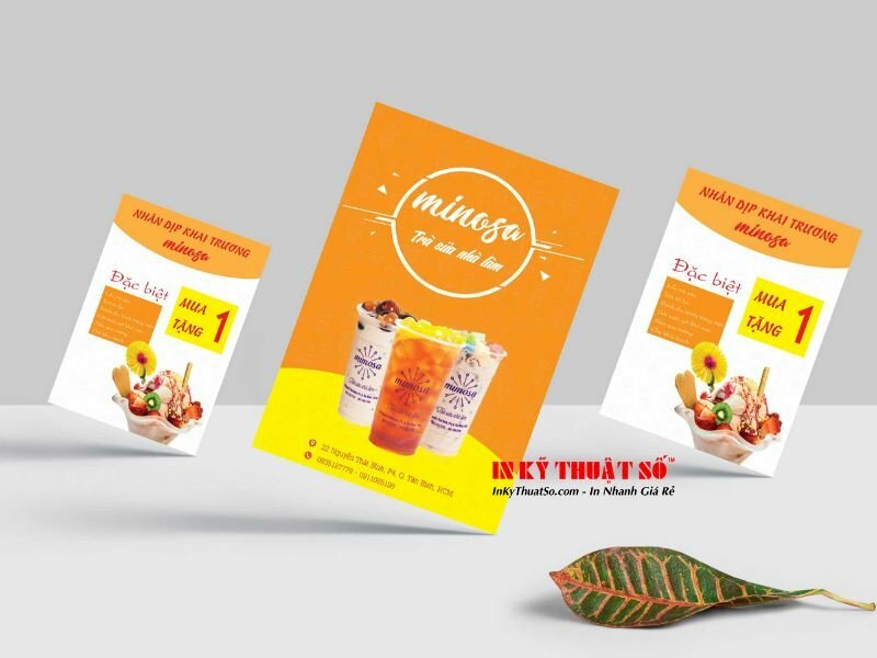 kích thước tờ rơi A5