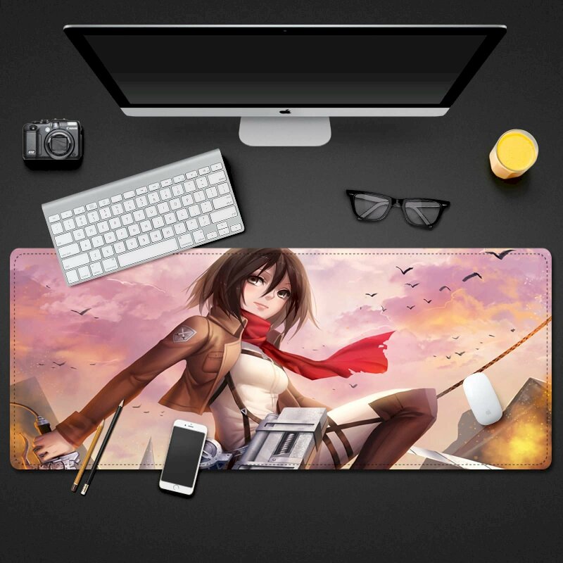 Mẫu pad chuột hình cô gái anime ngầu