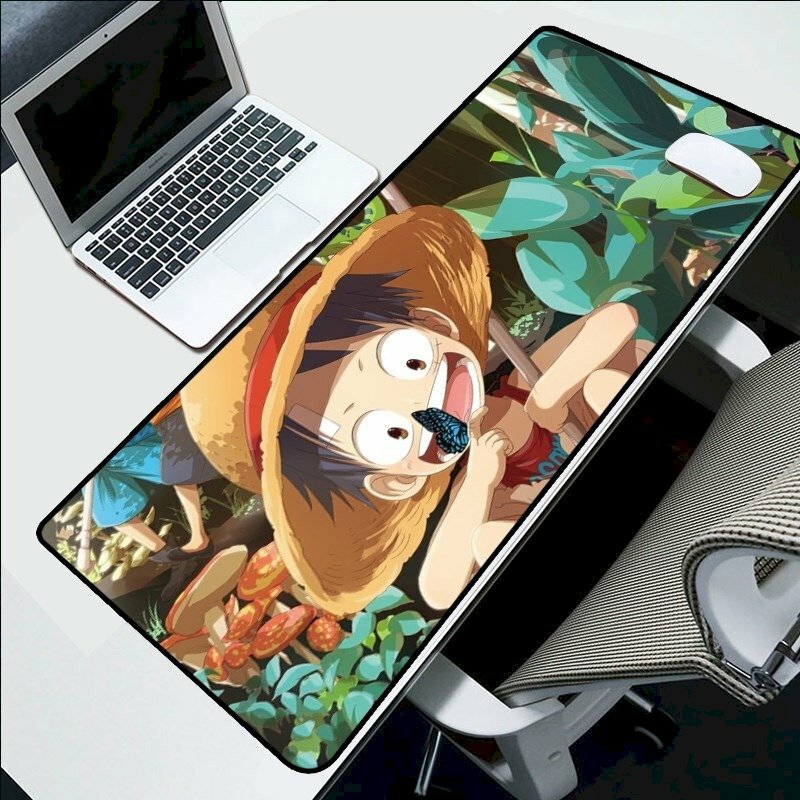 Mẫu pad chuột anime hình Luffy đáng yêu