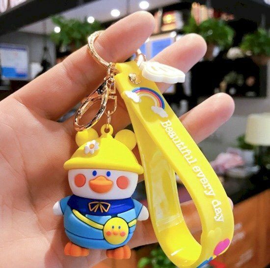 móc khoá con vịt