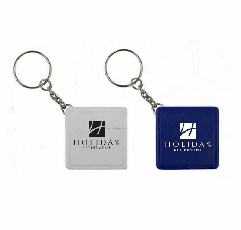 Móc khóa vuông in logo