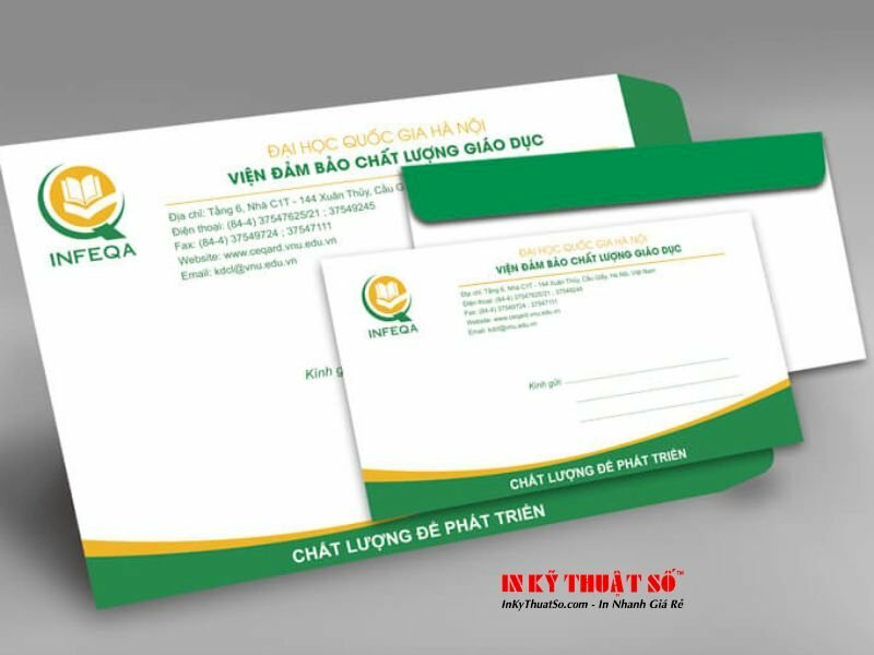 phong bì trường học A4