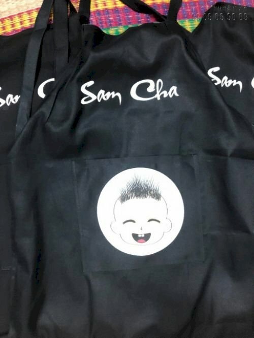 Tạp dề đồng phục quán ăn