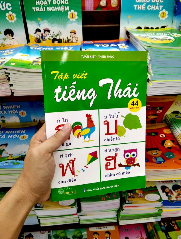 in tập luyện viết tiếng Thái