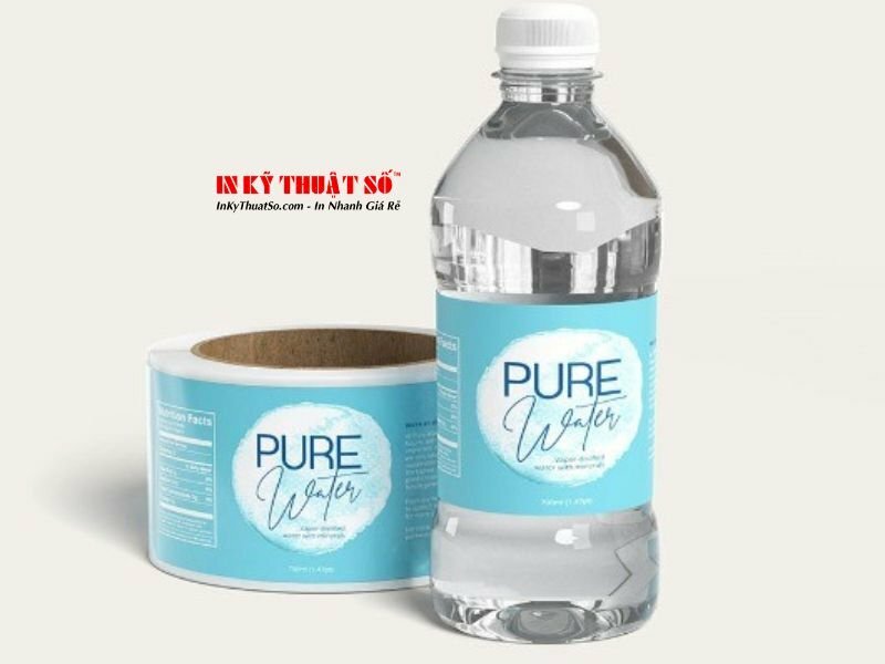 tem dán chai nhựa