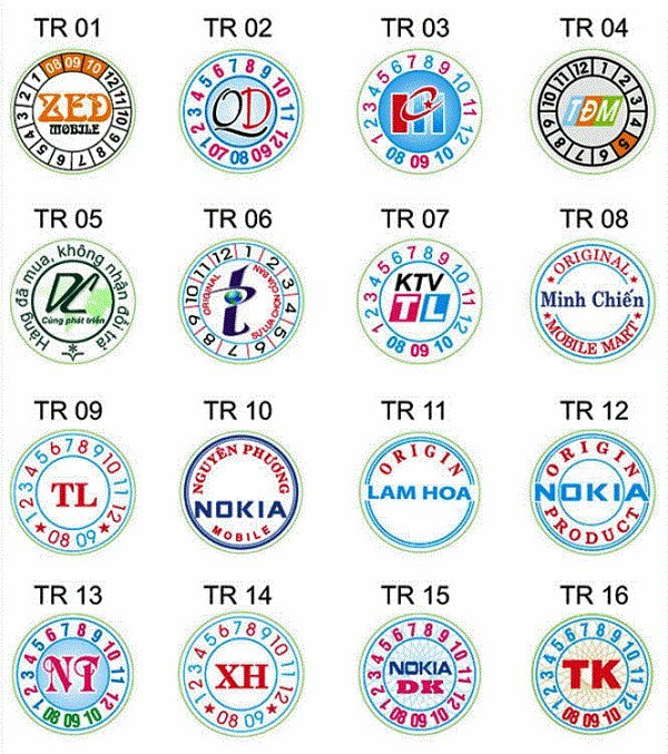 tem dán điện thoại