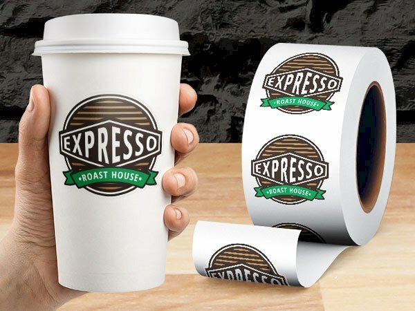 tem dán ly, cốc, tách