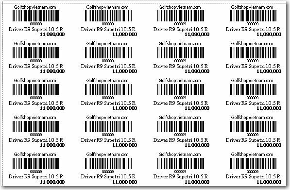 tem dán mã vạch