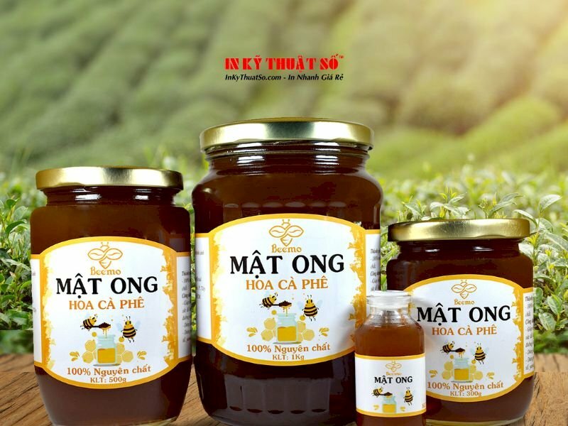 tem nhãn mật ong