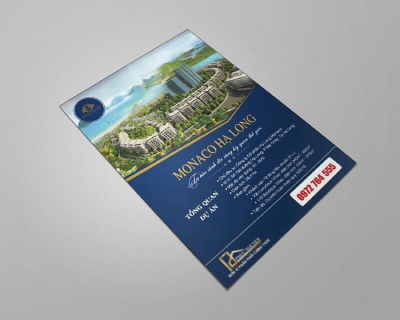 Tờ rơi A4 bất động sản