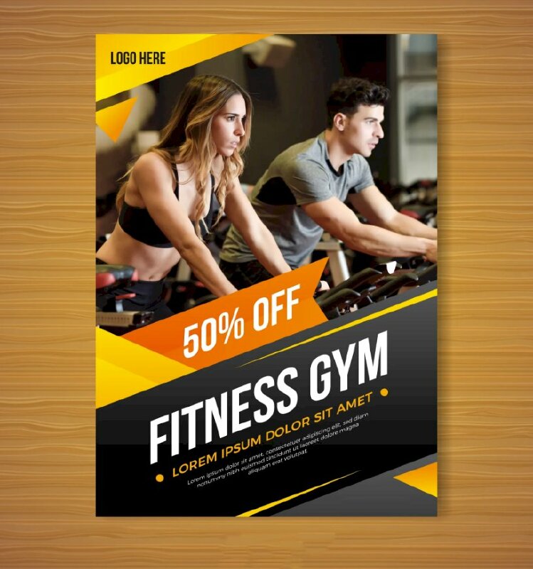 Tờ rơi A4 Fitness