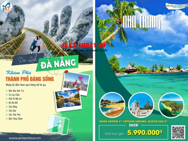 tờ rơi A5 du lịch