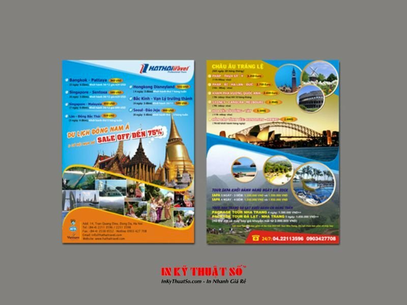 tờ rơi a5 quảng cáo sản phẩm dịch vụ